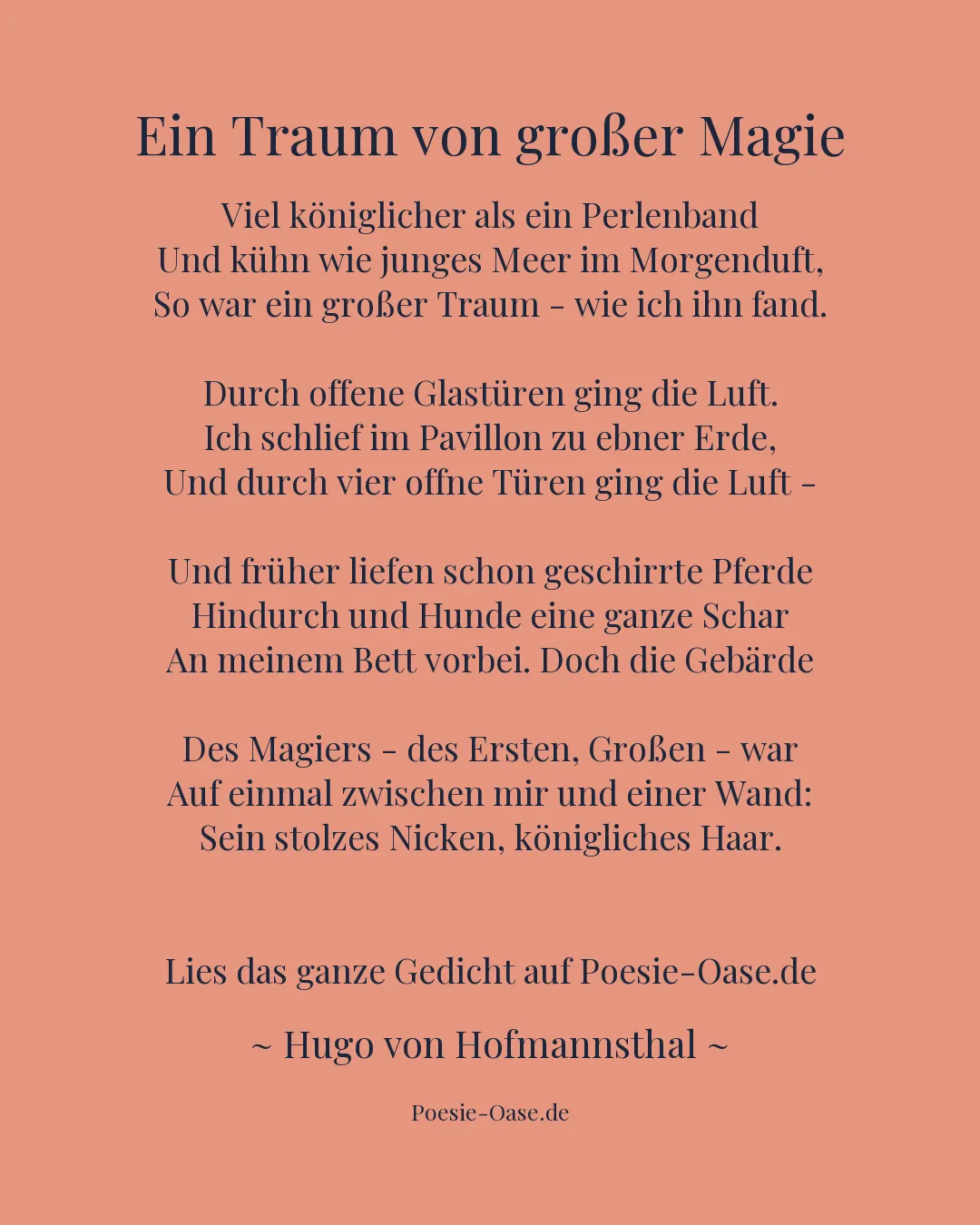 Illustration zu Ein Traum von großer Magie