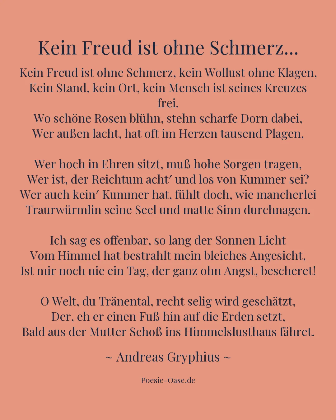 Illustration zu Kein Freud ist ohne Schmerz...