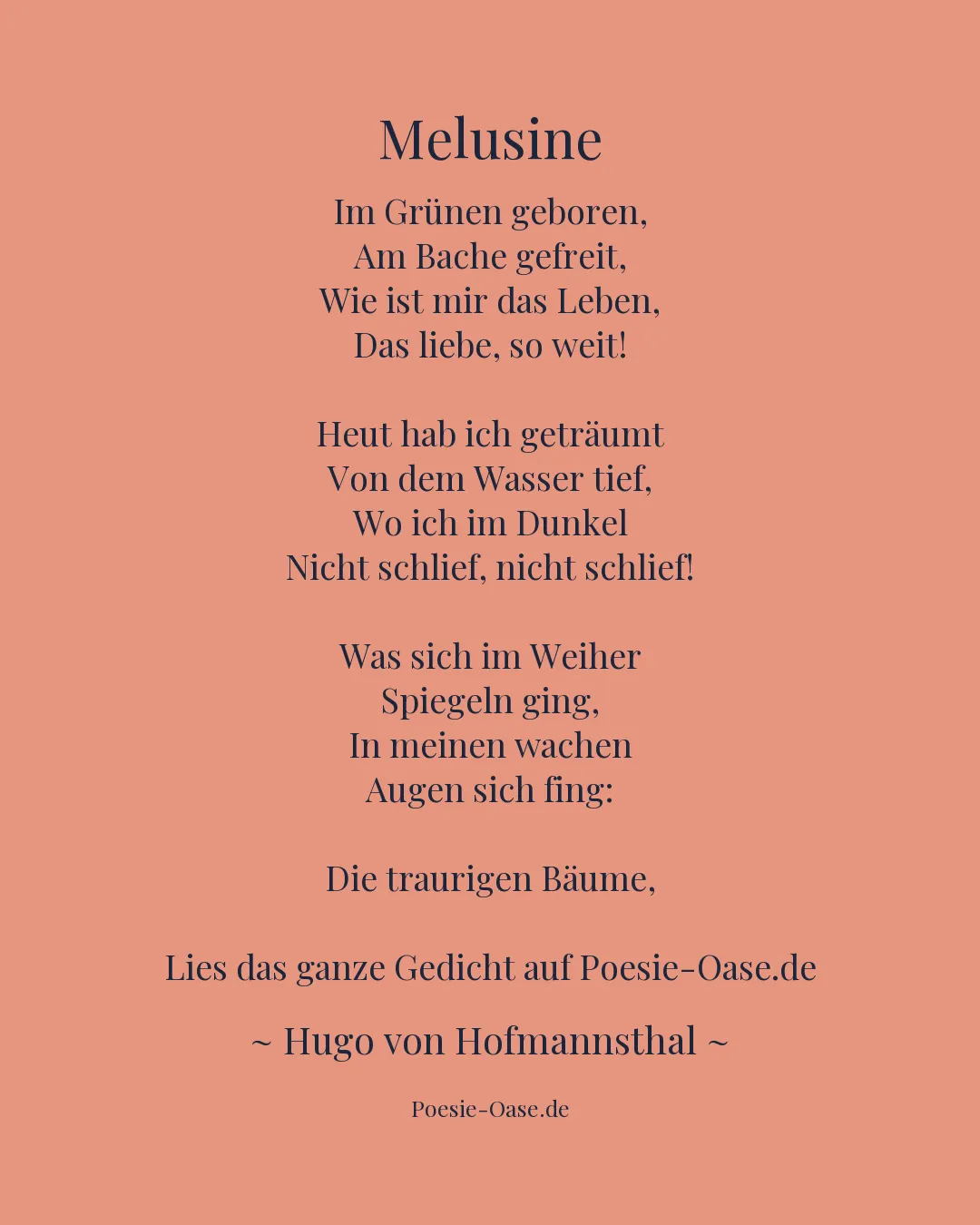 Illustration zu Melusine