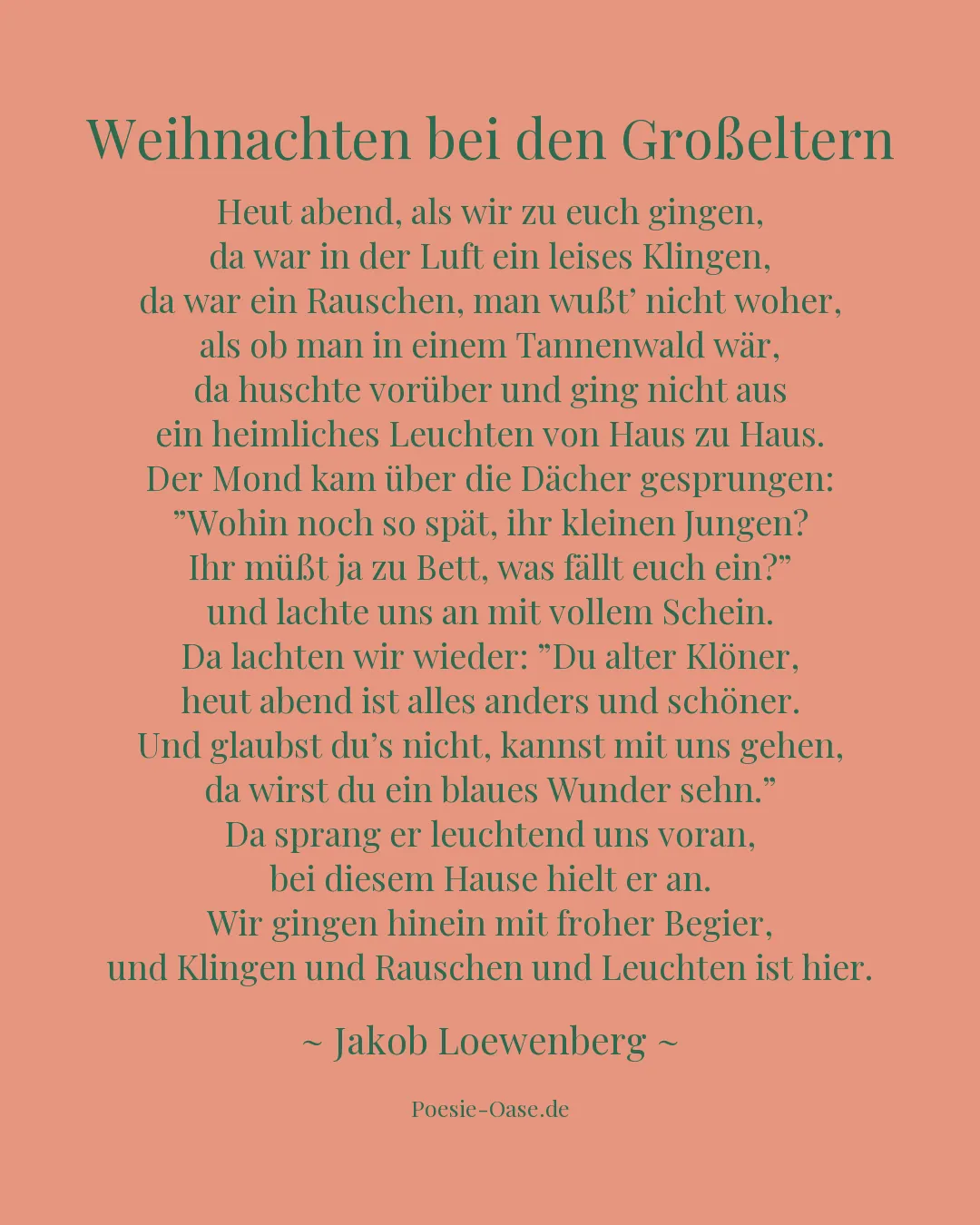 Illustration zu Weihnachten bei den Großeltern