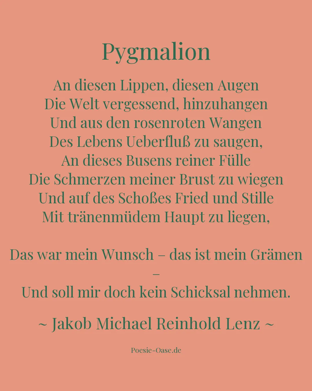 Illustration zu Pygmalion