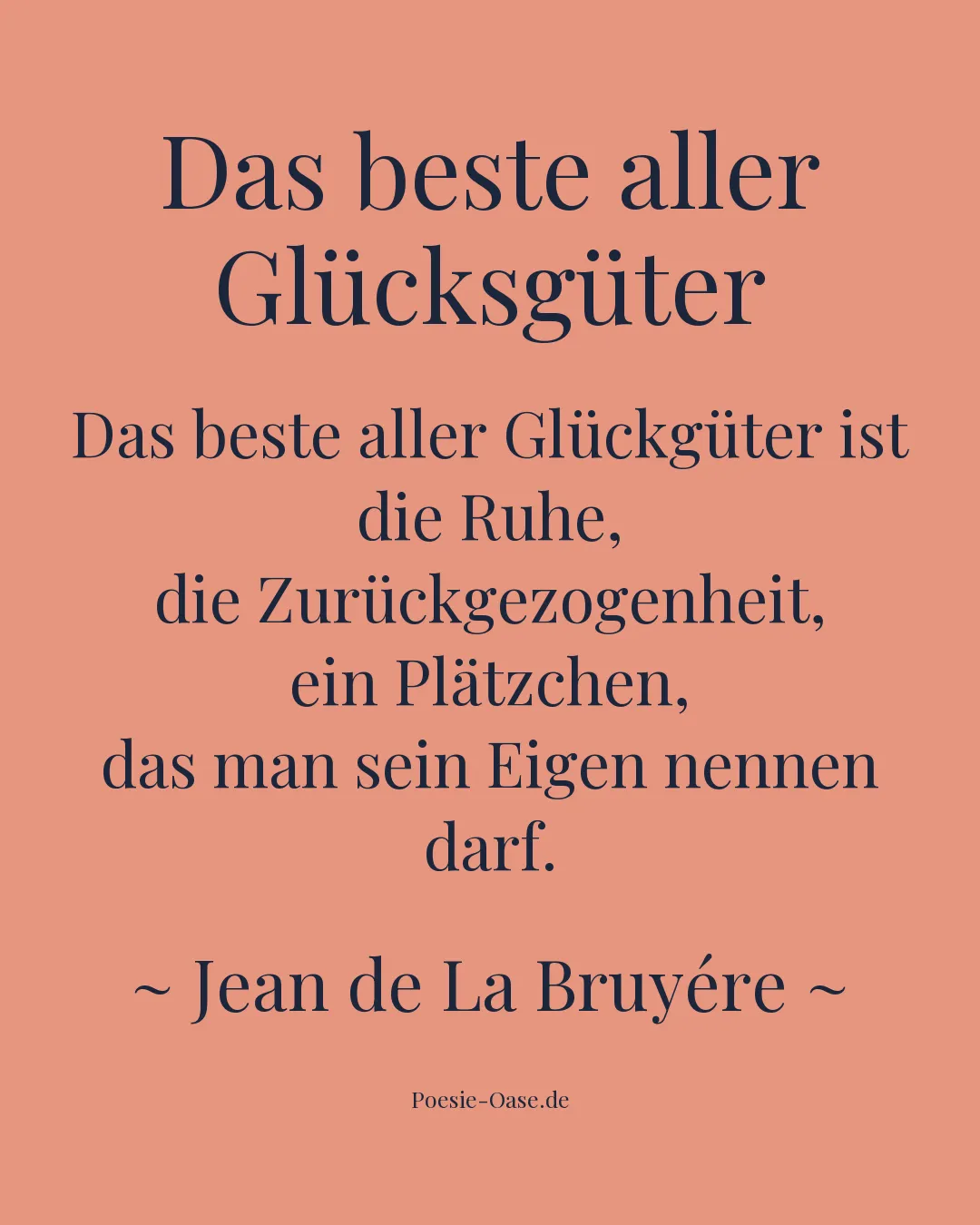 Illustration zu Das beste aller Glücksgüter