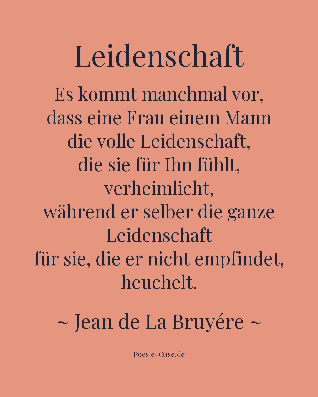 Illustration zu Leidenschaft
