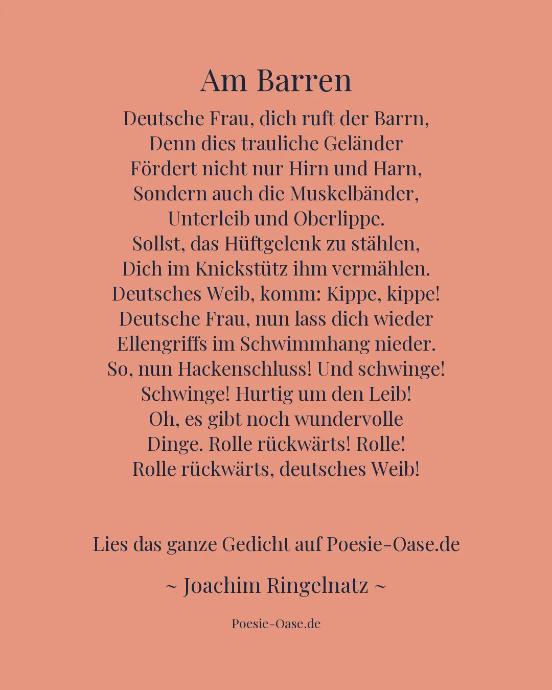Illustration zu Am Barren