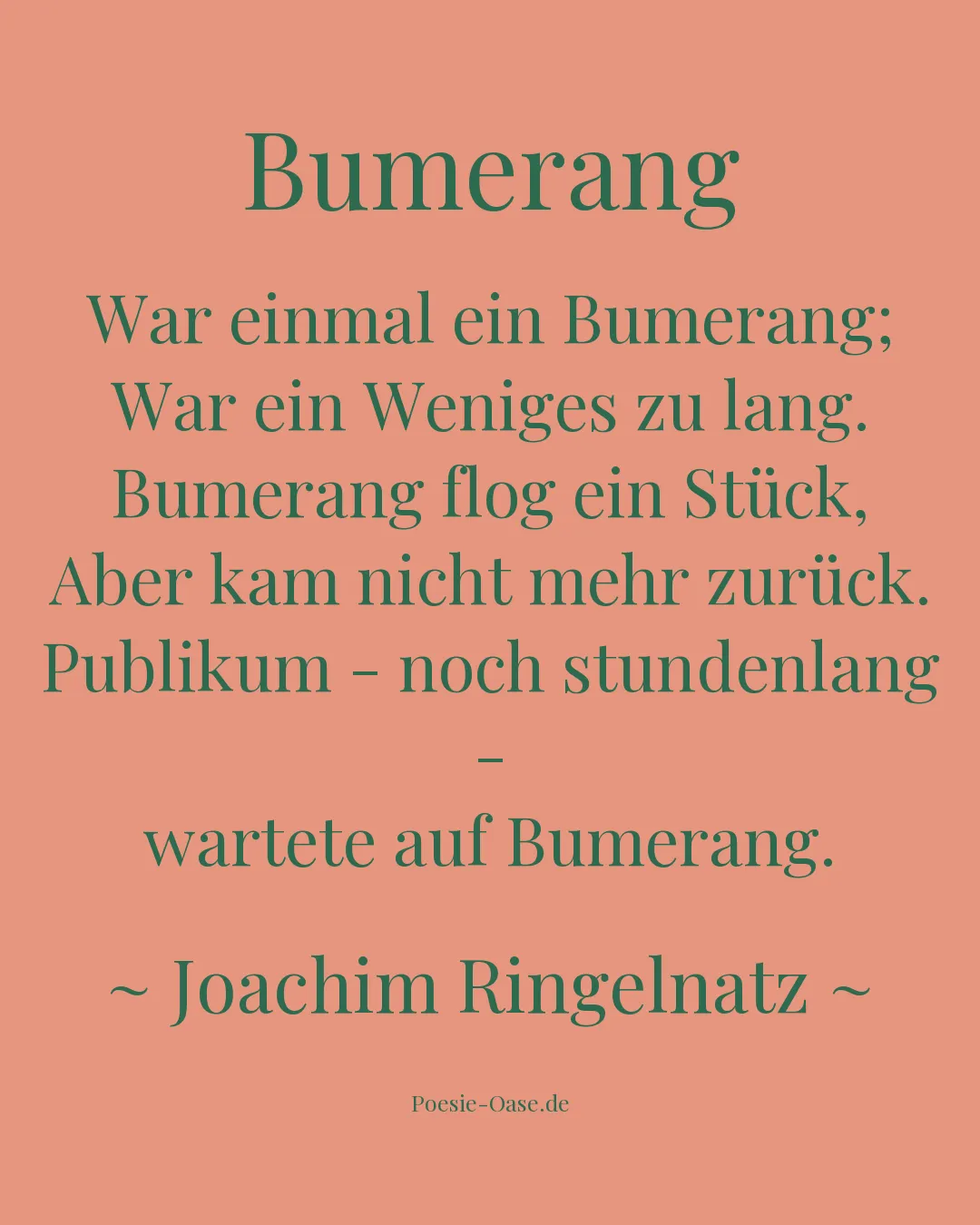 Illustration zu Bumerang
