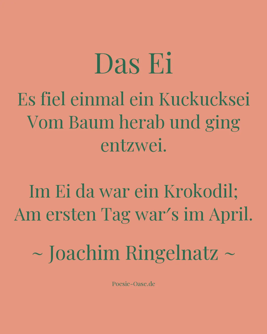 Illustration zu Das Ei