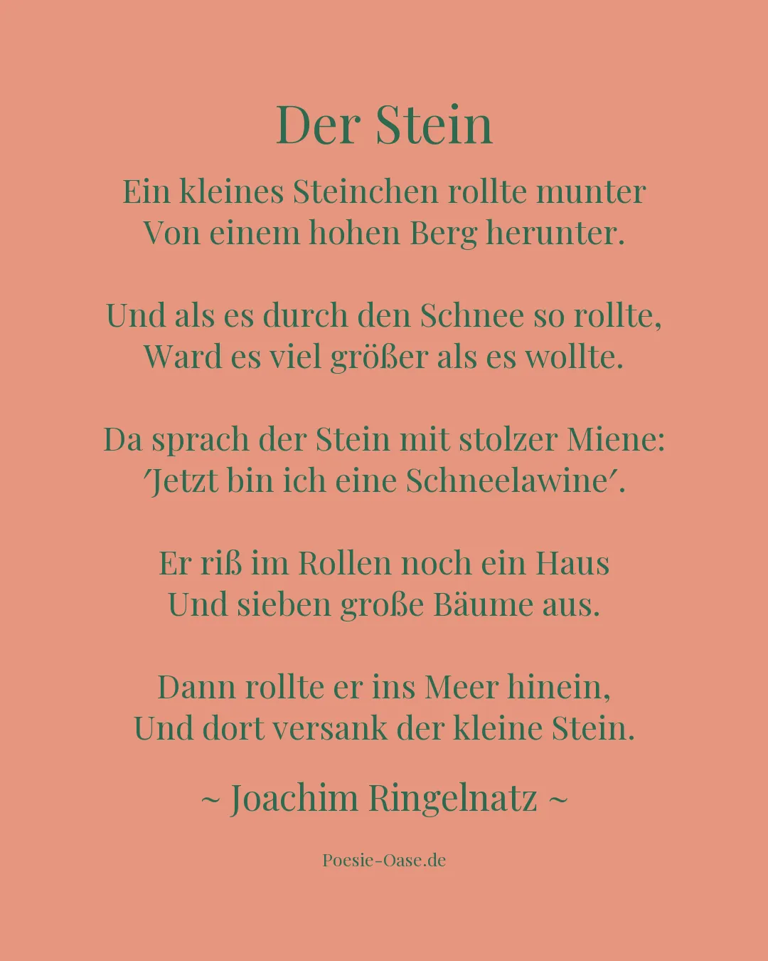 Illustration zu Der Stein
