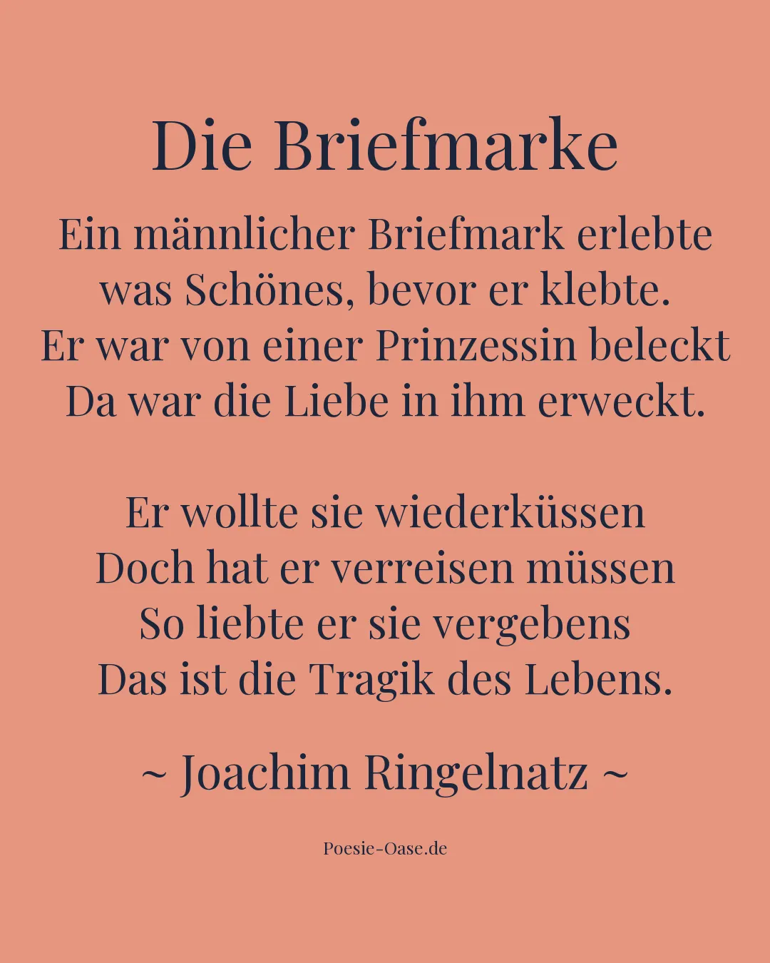 Illustration zu Die Briefmarke