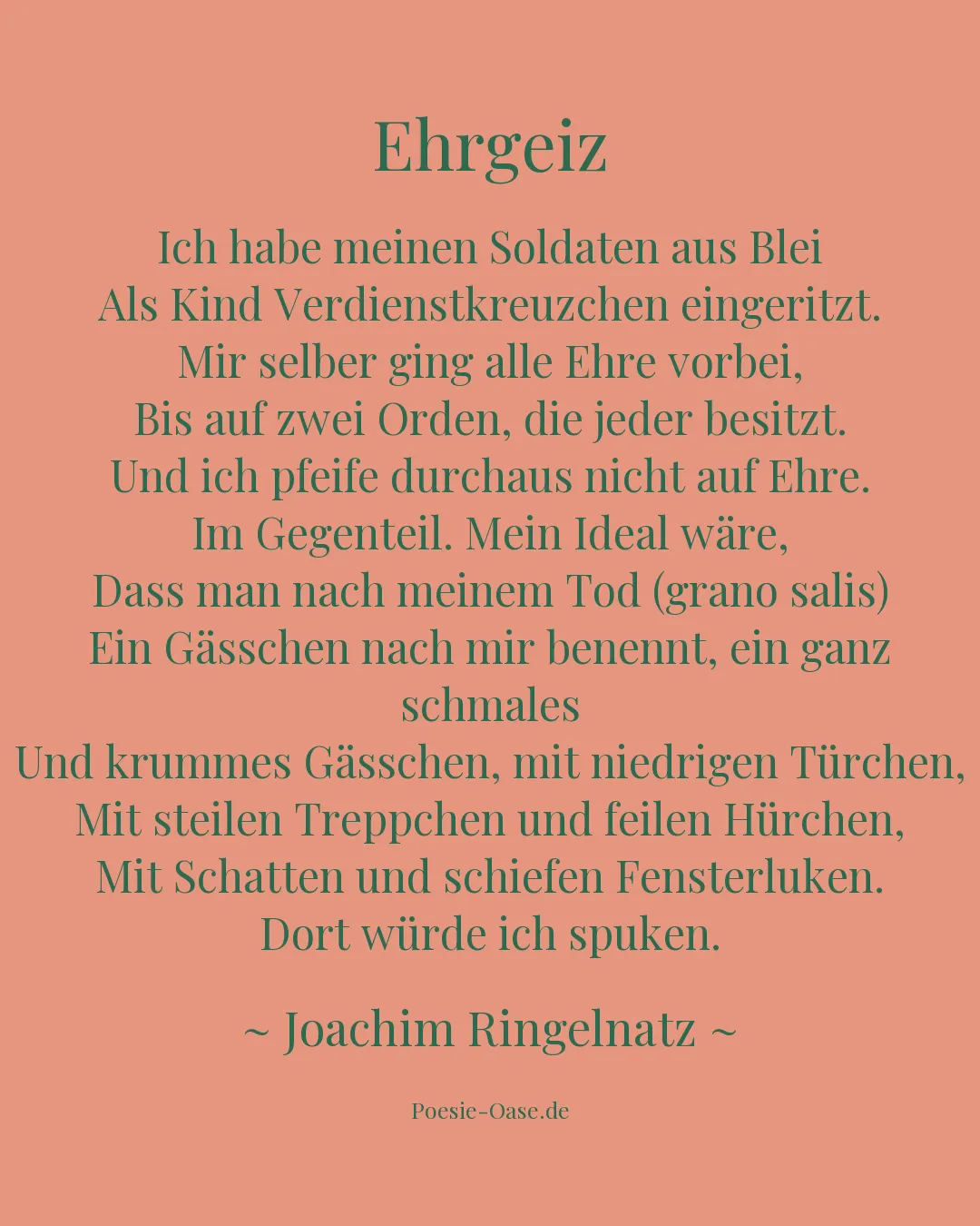 Illustration zu Ehrgeiz