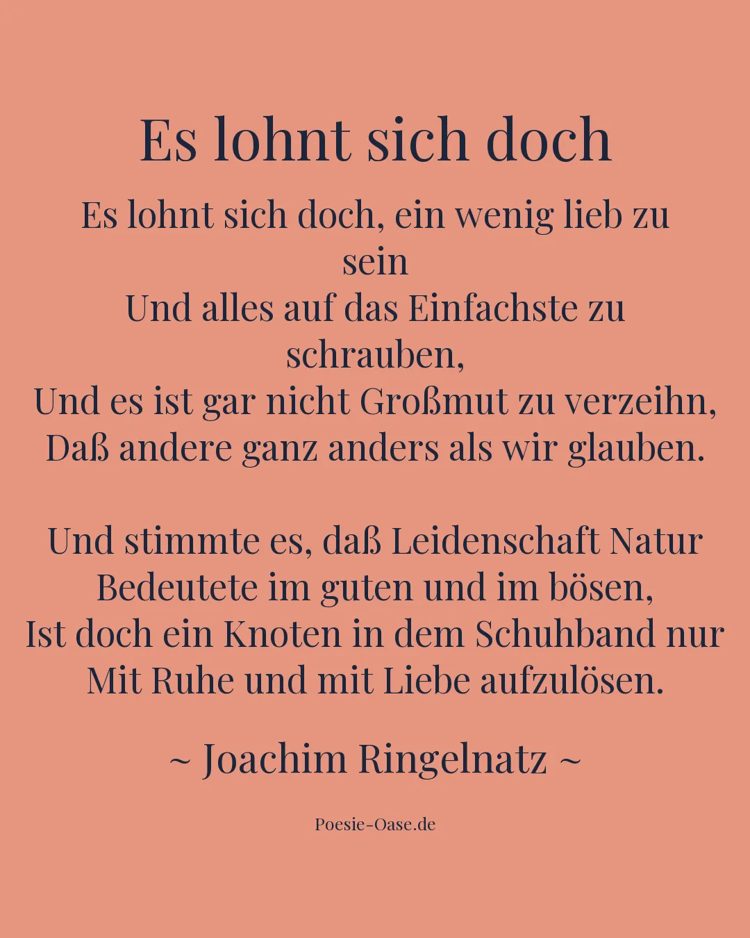 Illustration zu Es lohnt sich doch
