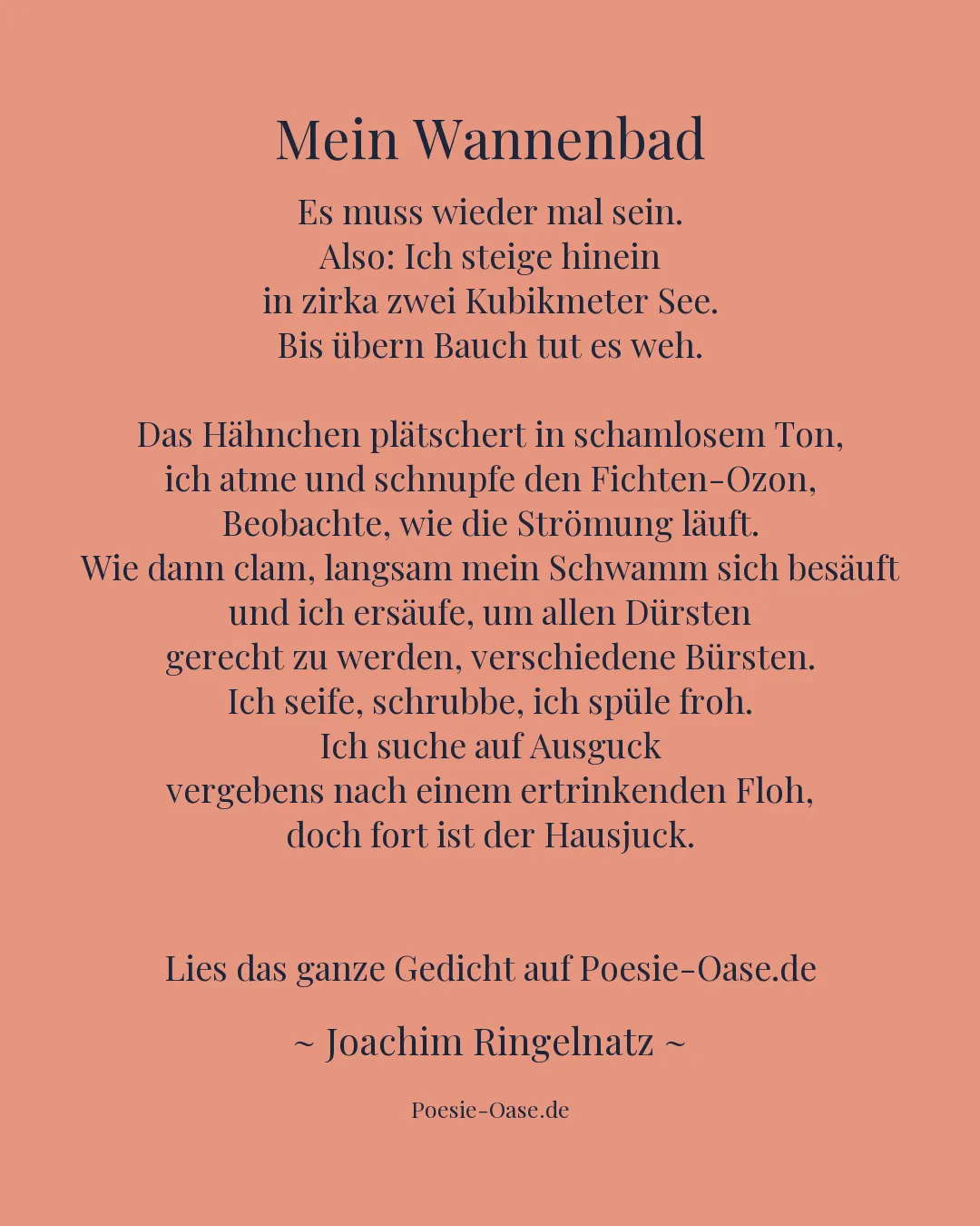 Illustration zu Mein Wannenbad
