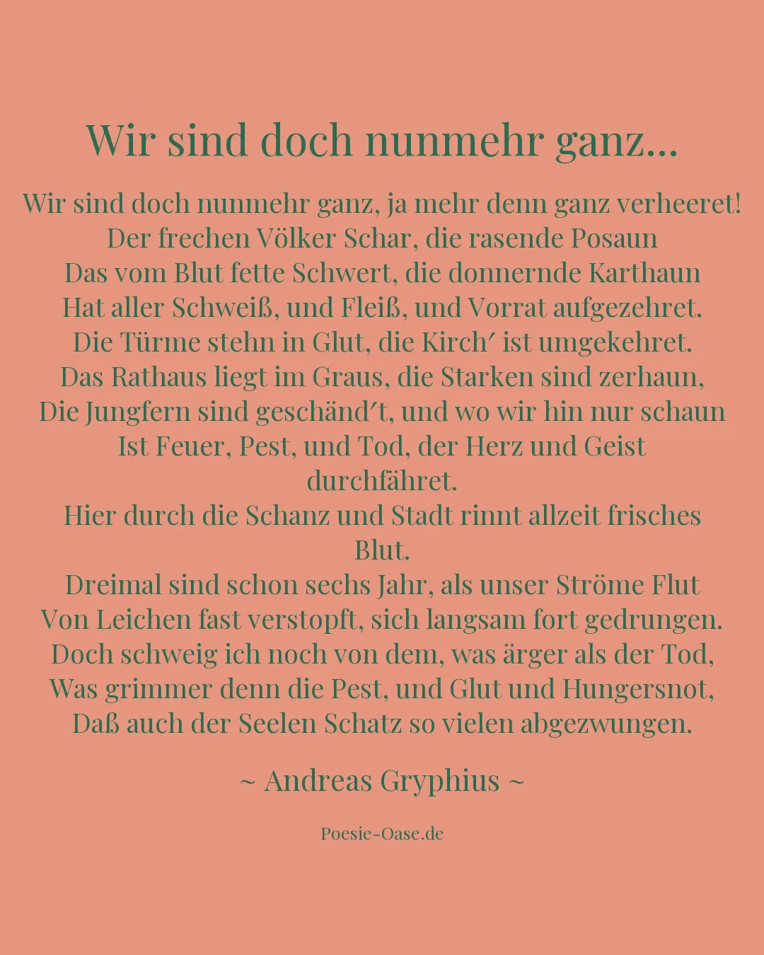 Illustration zu Wir sind doch nunmehr ganz...