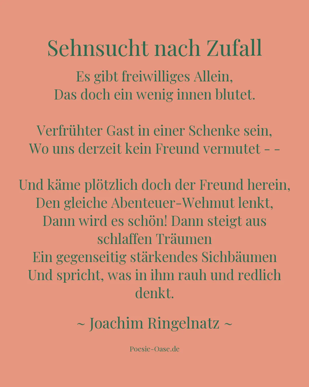 Illustration zu Sehnsucht nach Zufall