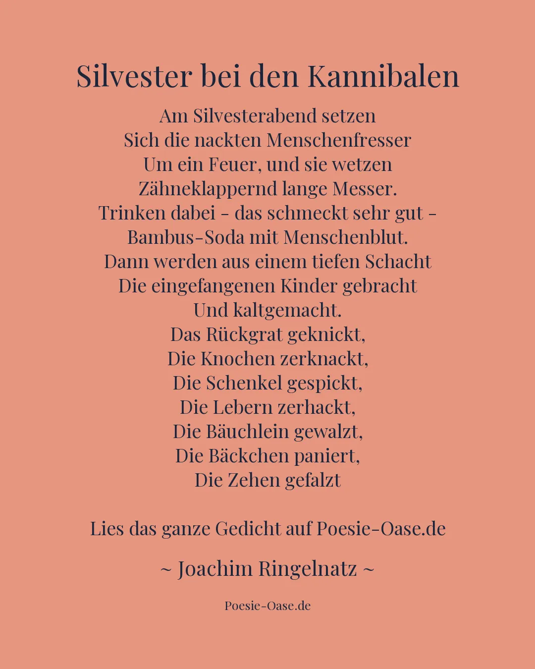Illustration zu Silvester bei den Kannibalen