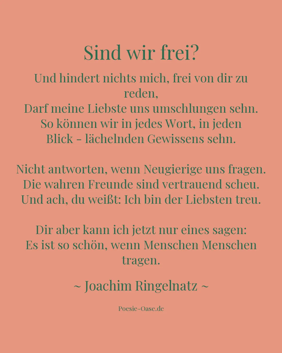 Illustration zu Sind wir frei?
