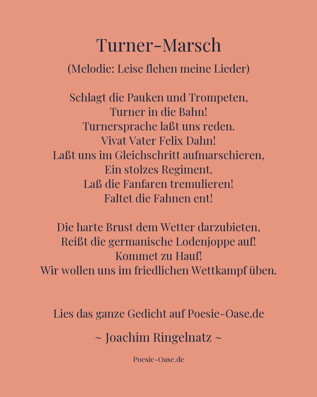 Illustration zu Turner-Marsch