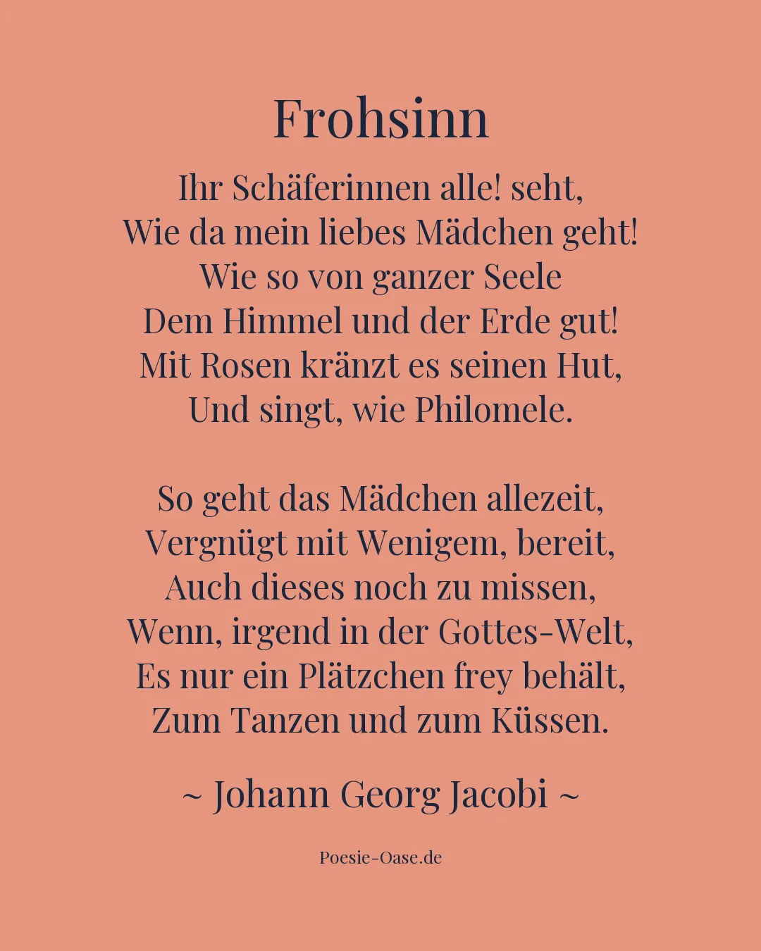 Illustration zu Frohsinn