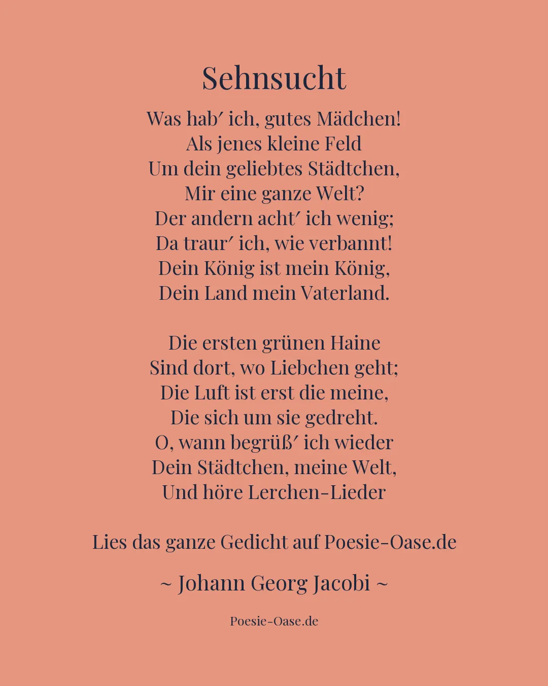 Illustration zu Sehnsucht