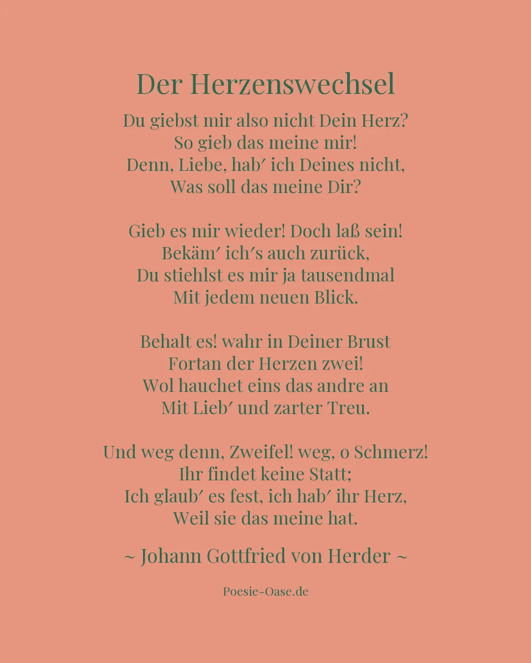 Illustration zu Der Herzenswechsel