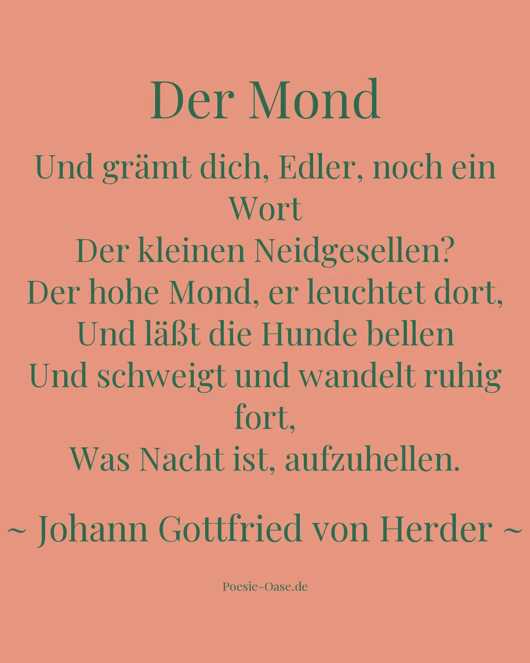 Illustration zu Der Mond