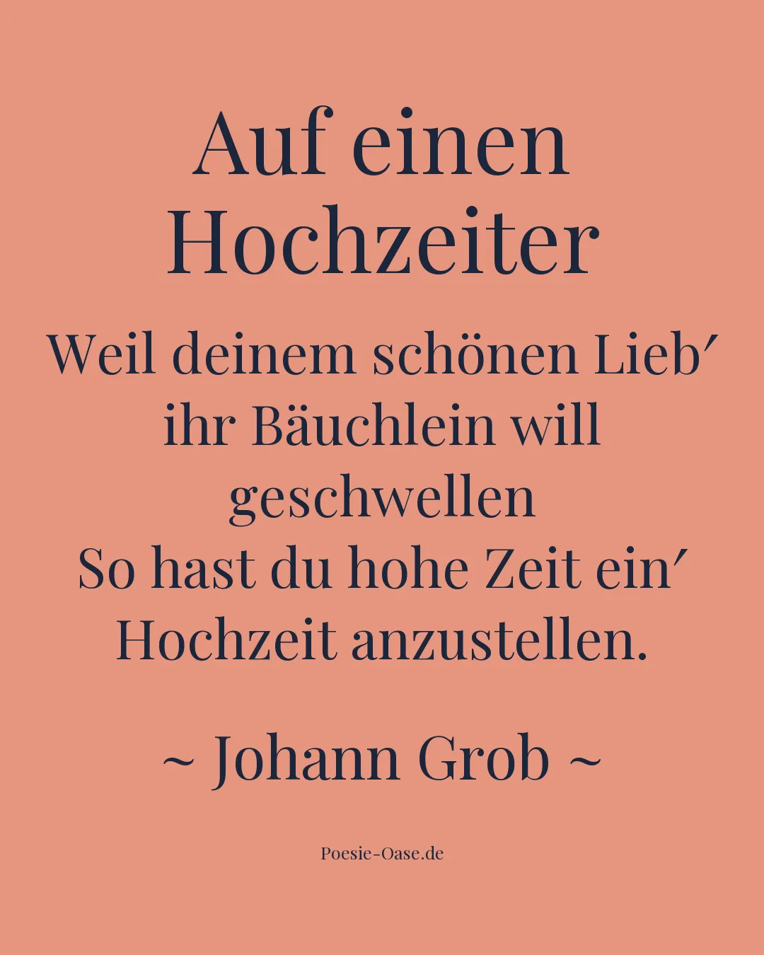 Illustration zu Auf einen Hochzeiter