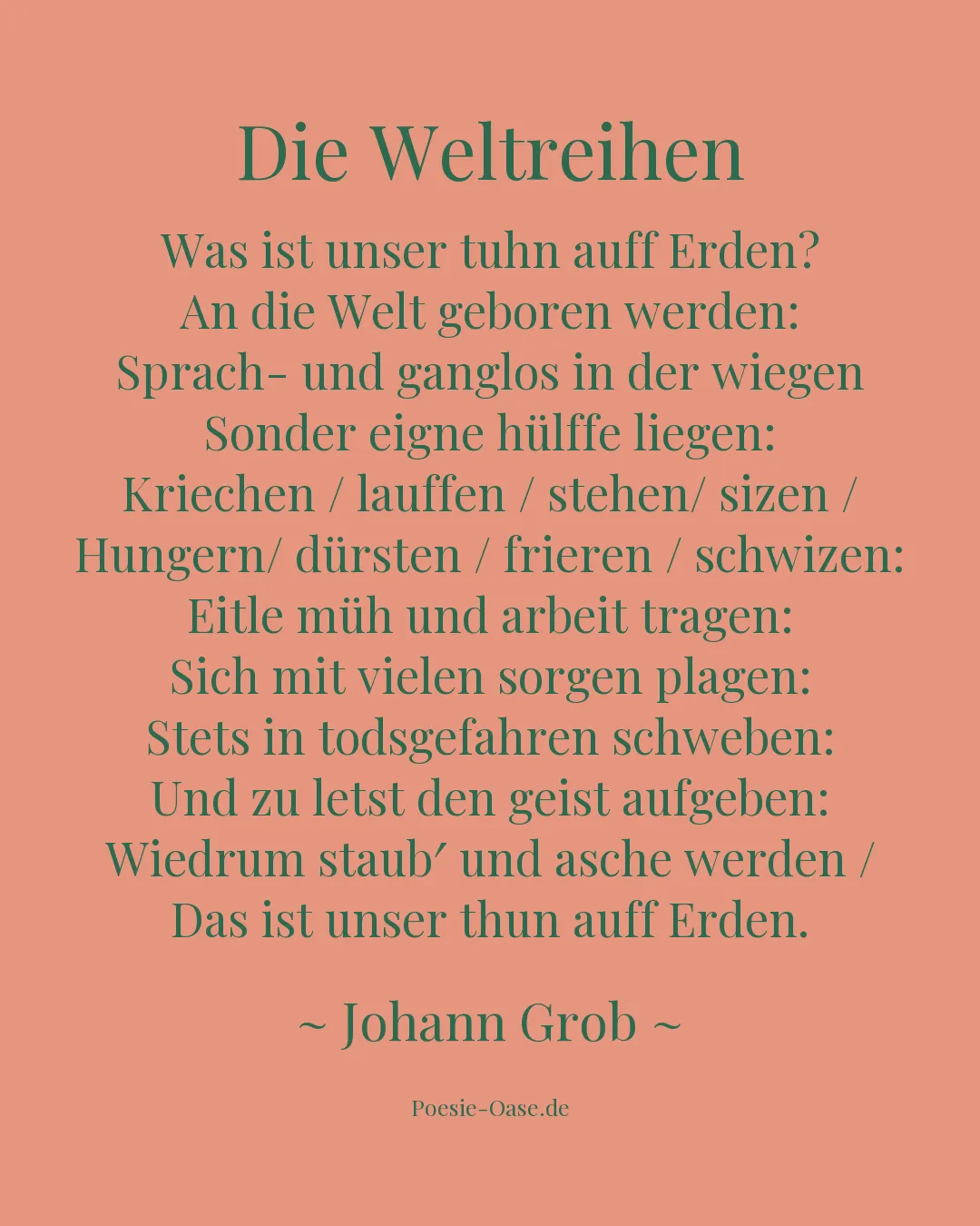 Illustration zu Die Weltreihen