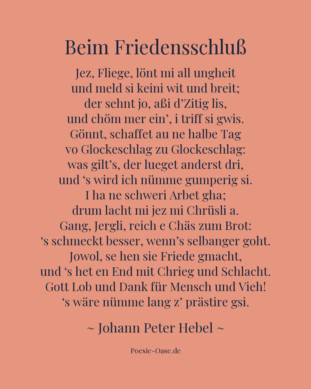 Illustration zu Beim Friedensschluß