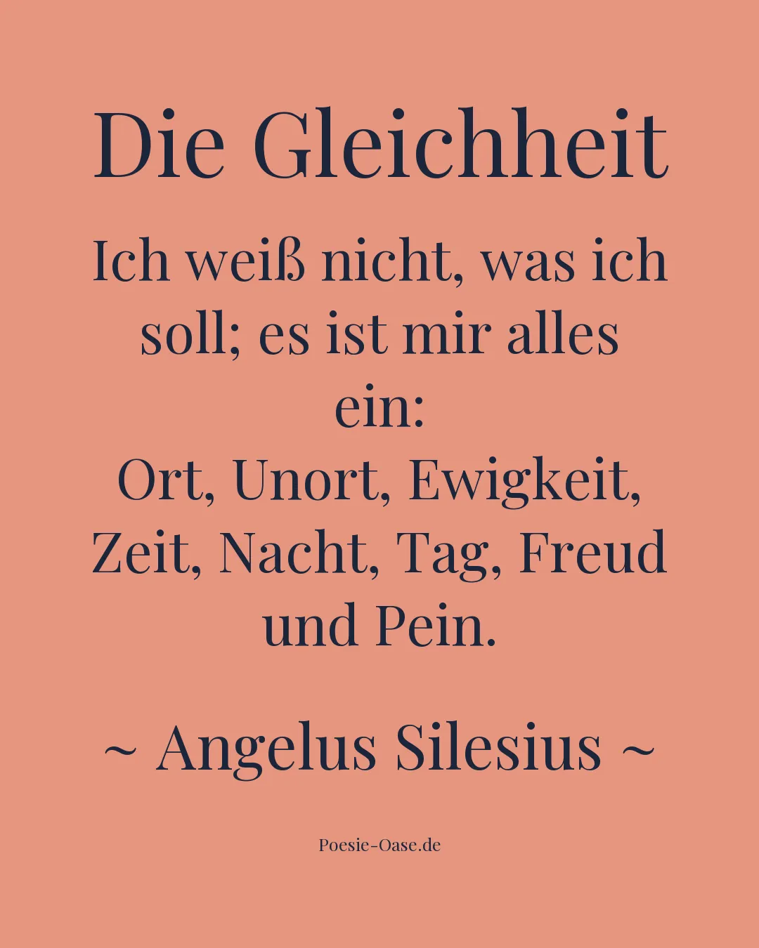 Illustration zu Die Gleichheit