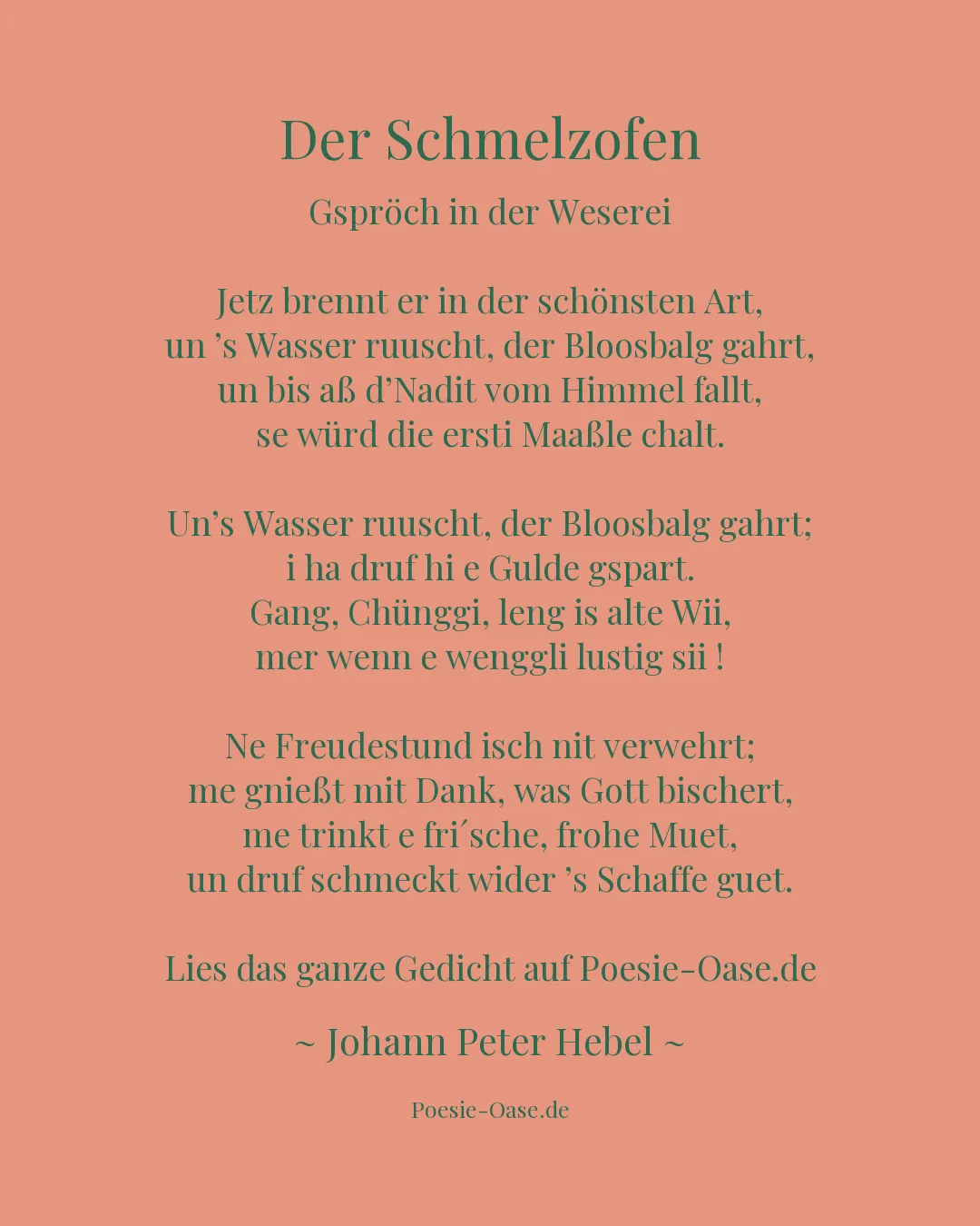 Illustration zu Der Schmelzofen