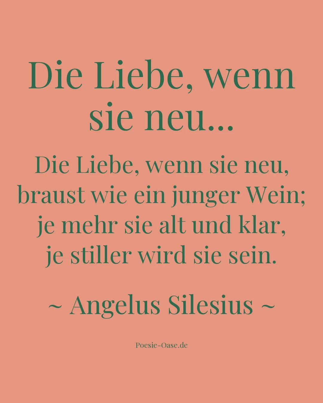 Illustration zu Die Liebe, wenn sie neu...