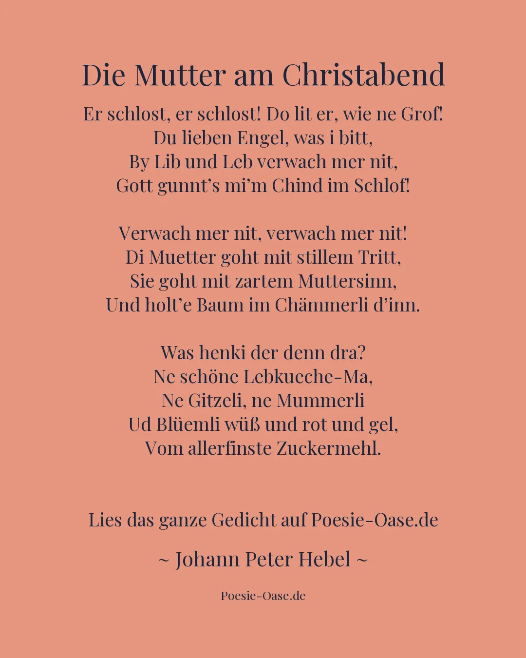Illustration zu Die Mutter am Christabend