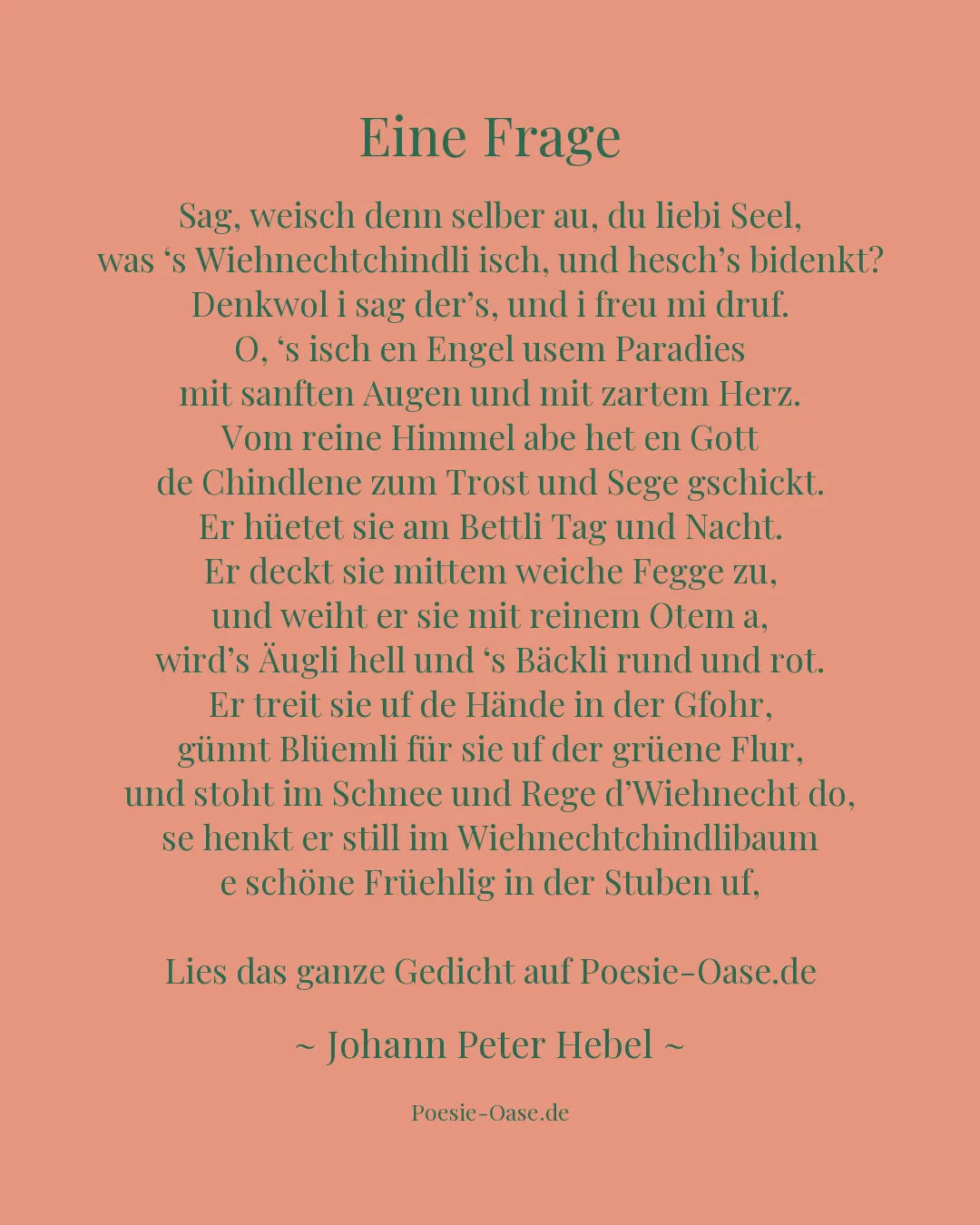 Illustration zu Eine Frage
