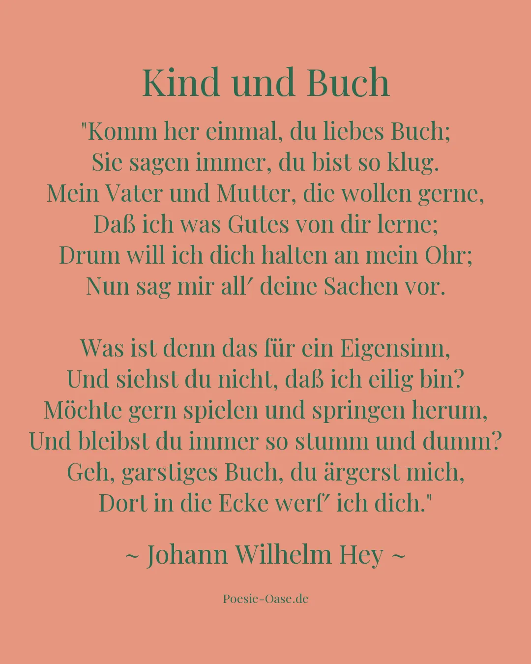 Illustration zu Kind und Buch