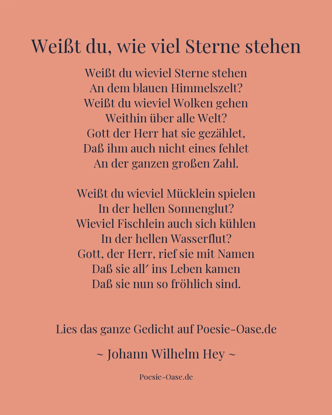 Illustration zu Weißt du, wie viel Sterne stehen