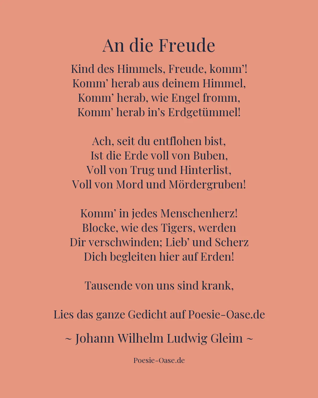 Illustration zu An die Freude