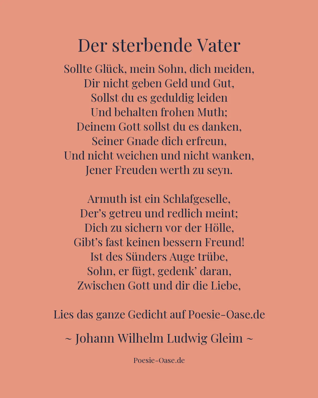 Illustration zu Der sterbende Vater