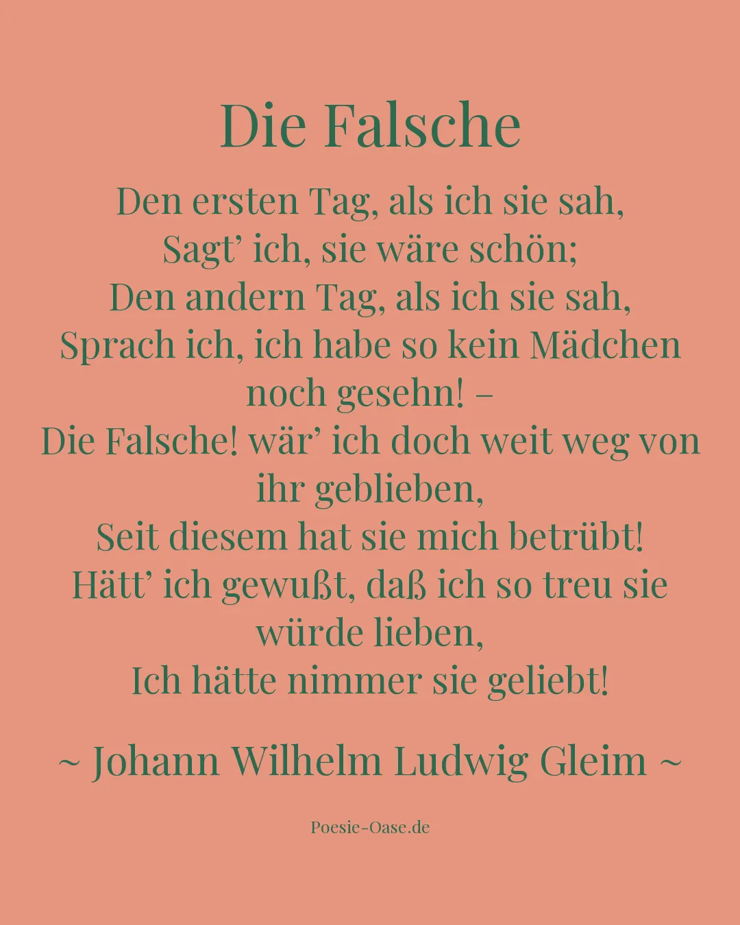 Illustration zu Die Falsche