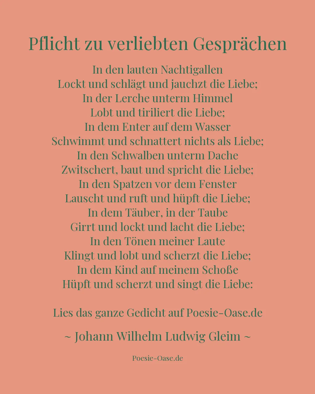 Illustration zu Pflicht zu verliebten Gesprächen