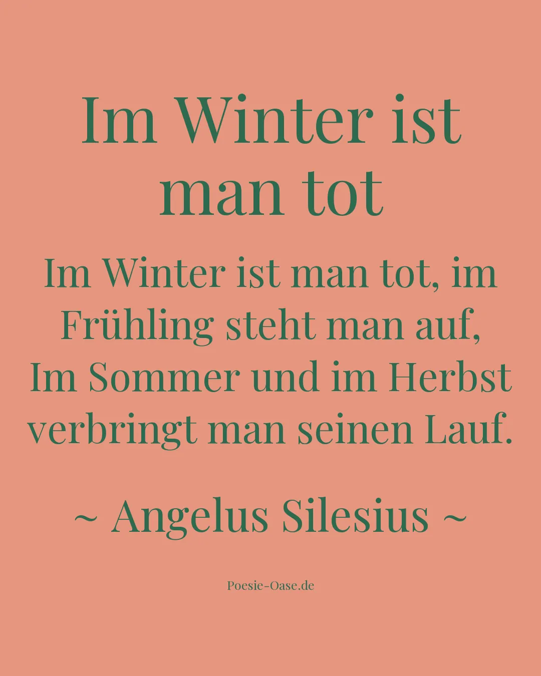 Illustration zu Im Winter ist man tot
