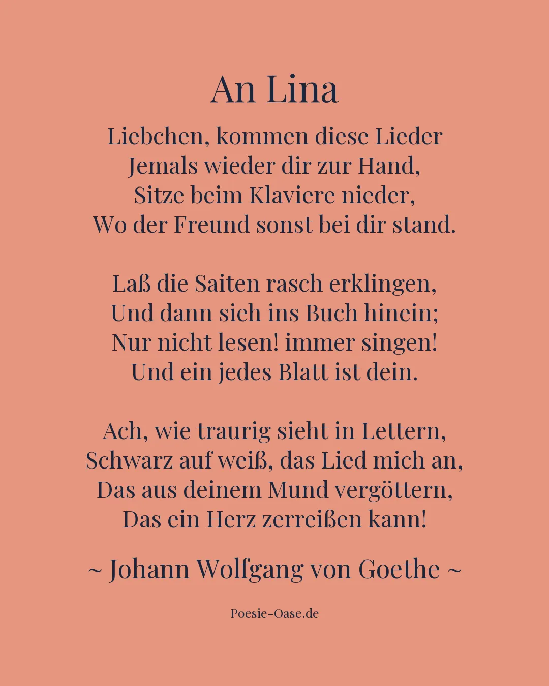 Illustration zu An Lina