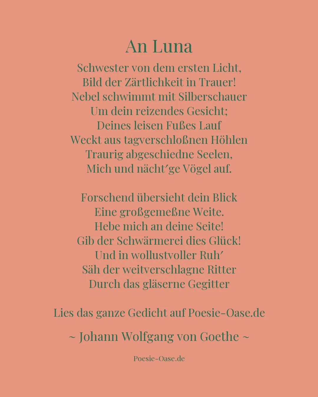 Illustration zu An Luna
