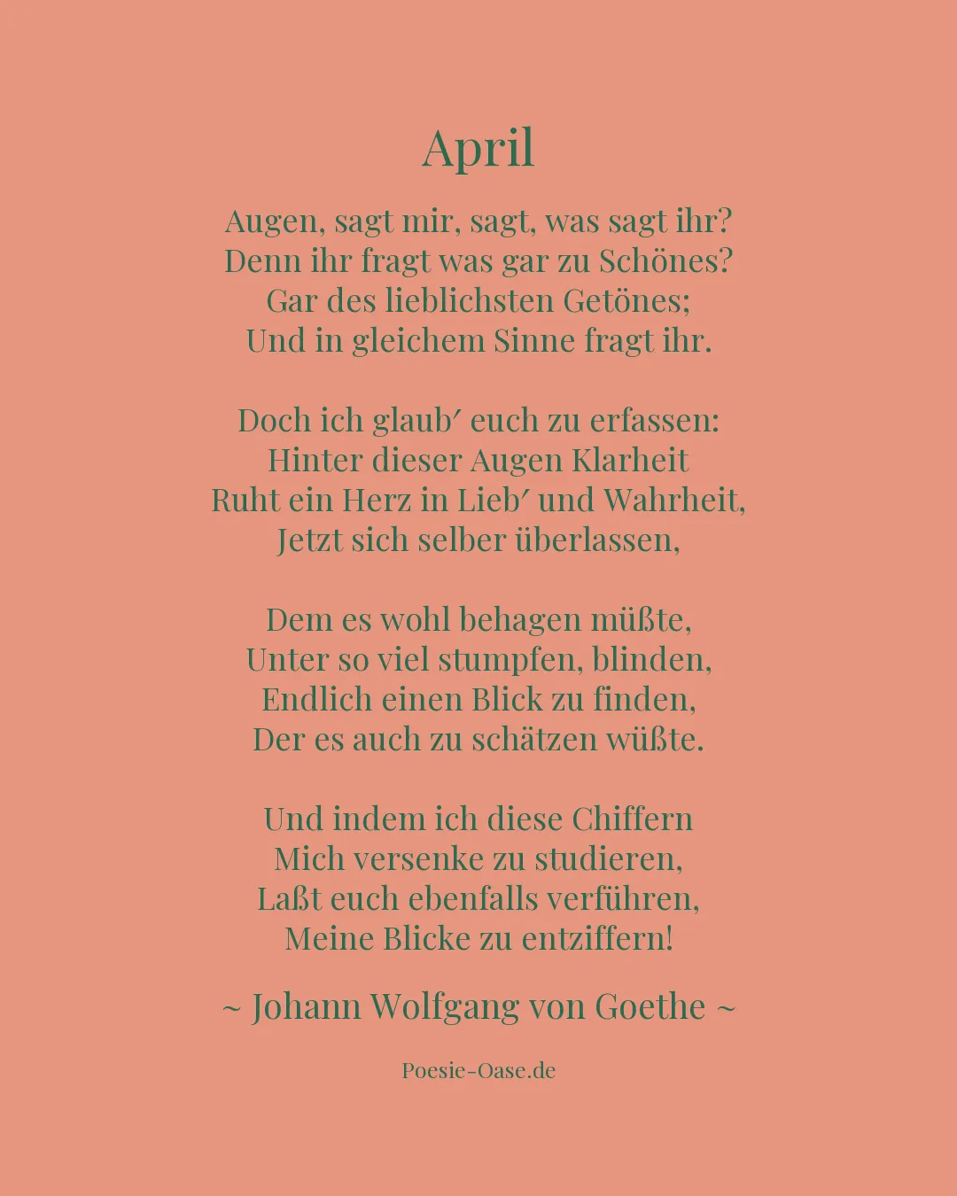 Illustration zu April