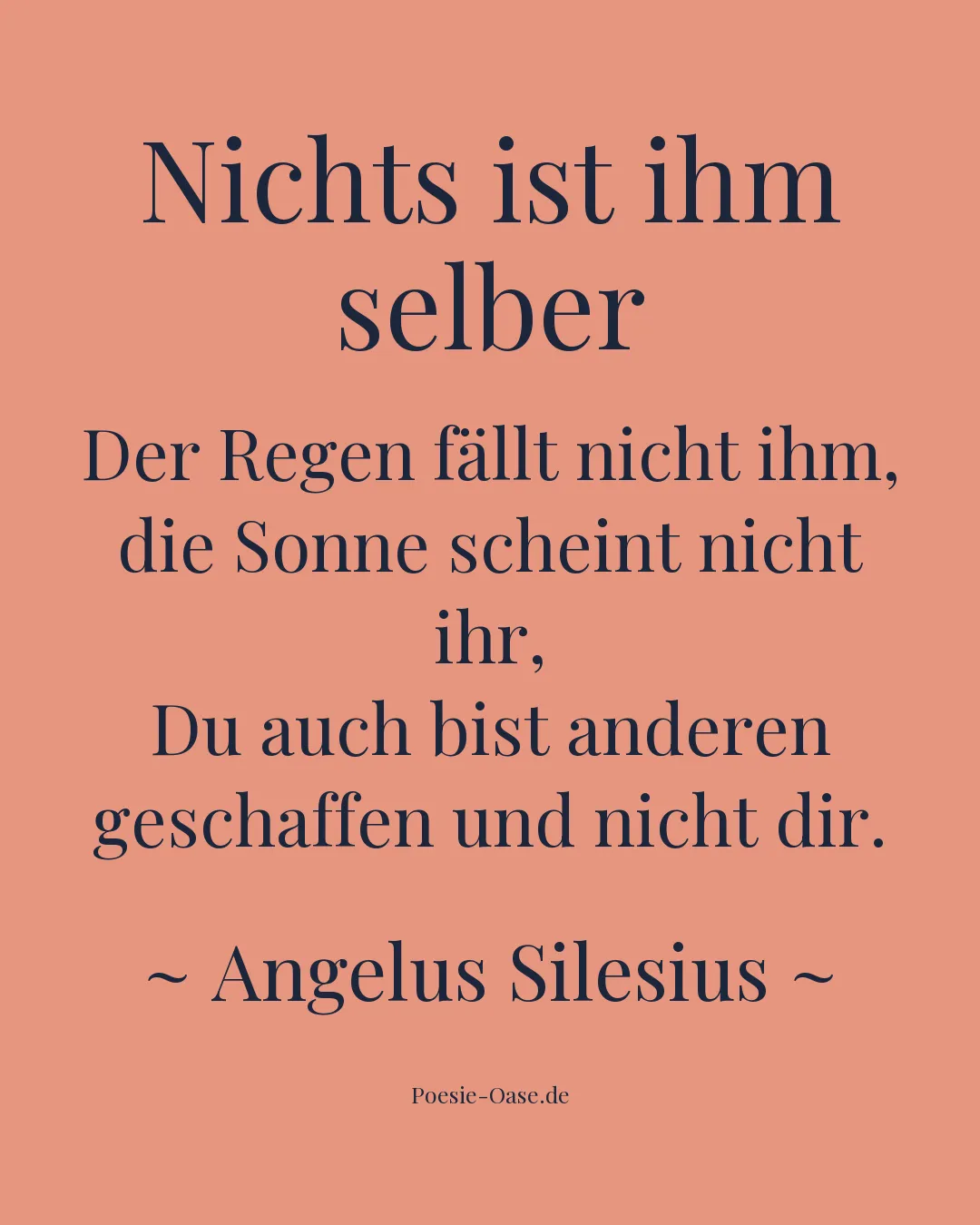 Illustration zu Nichts ist ihm selber