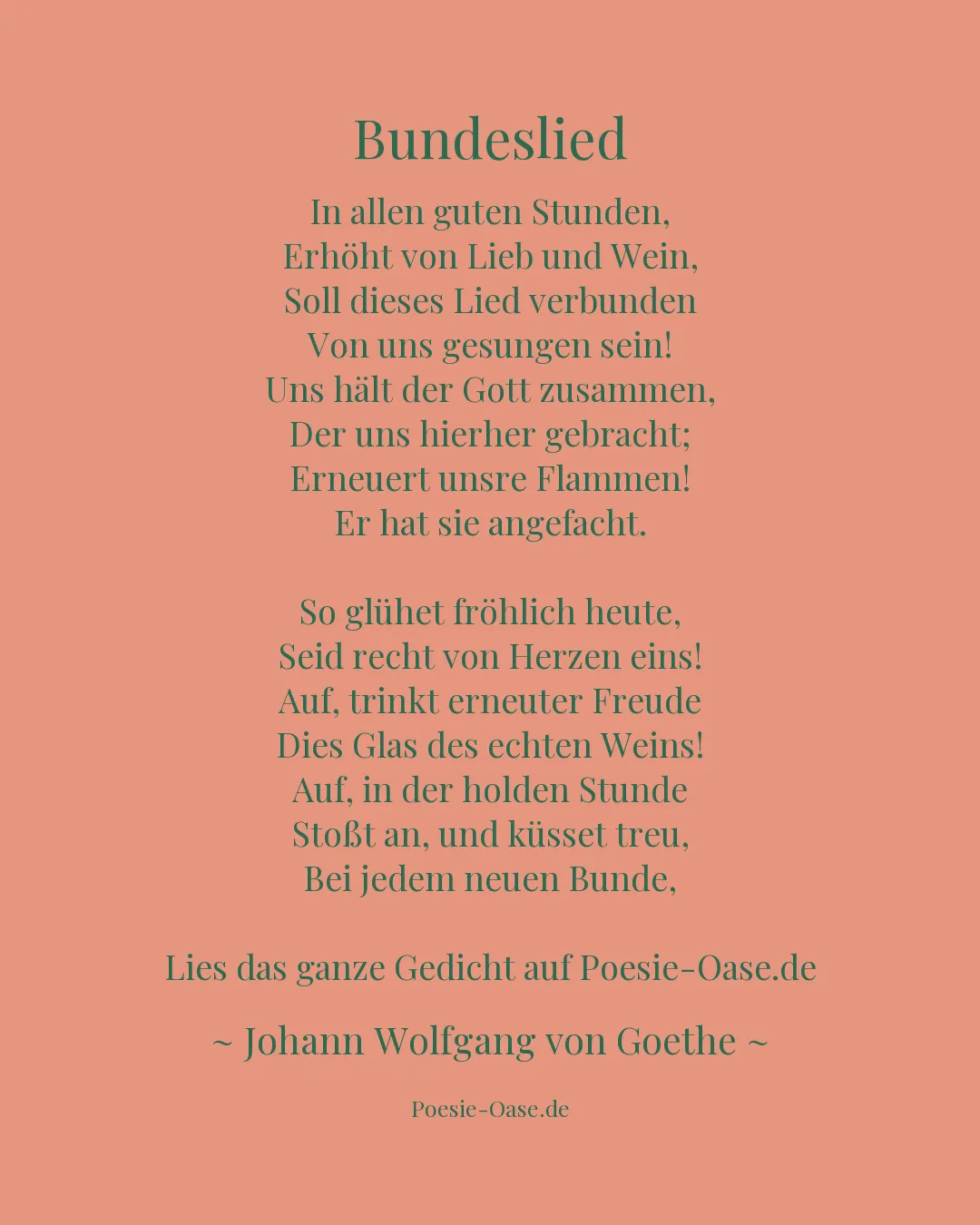 Illustration zu Bundeslied