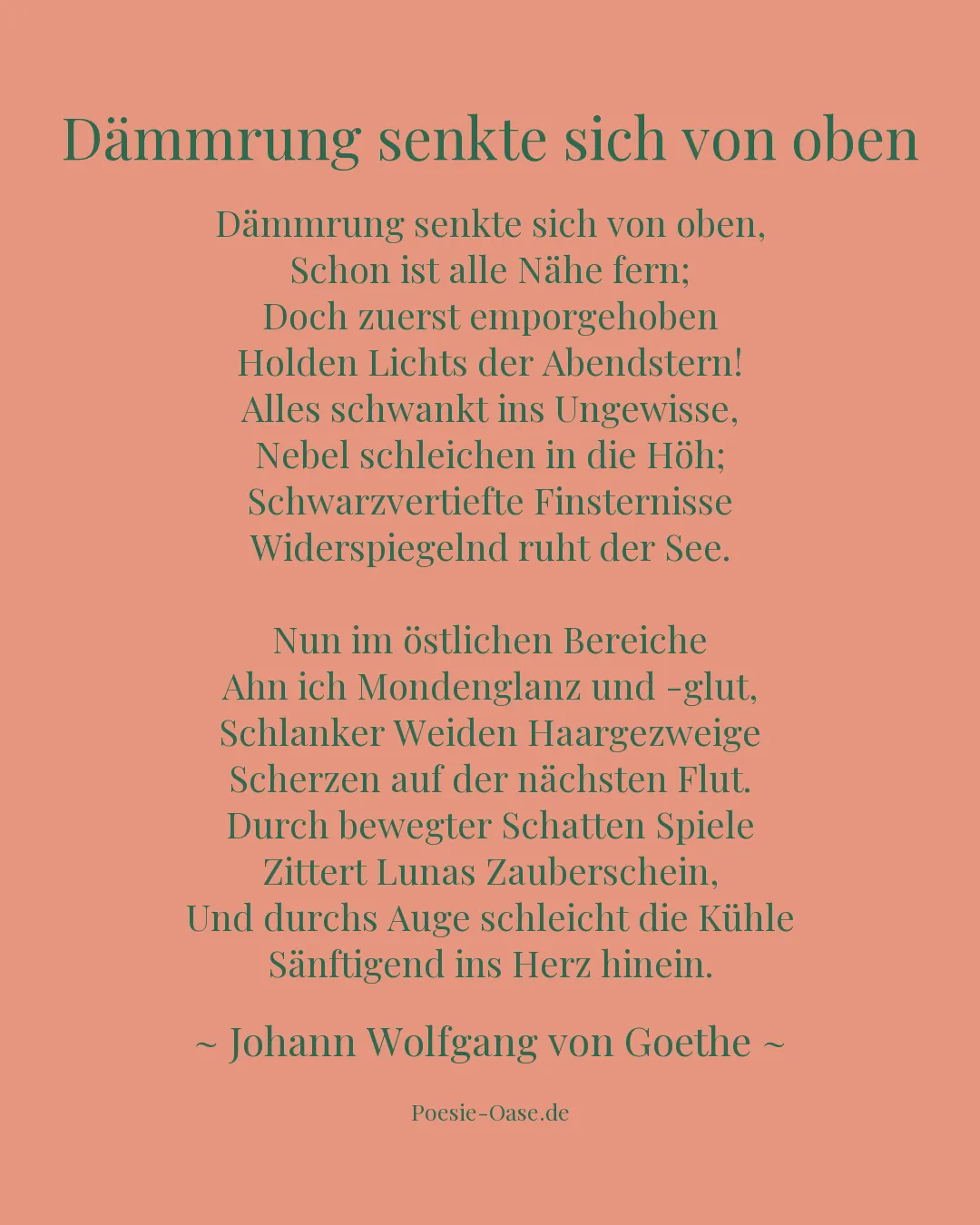 Illustration zu Dämmrung senkte sich von oben
