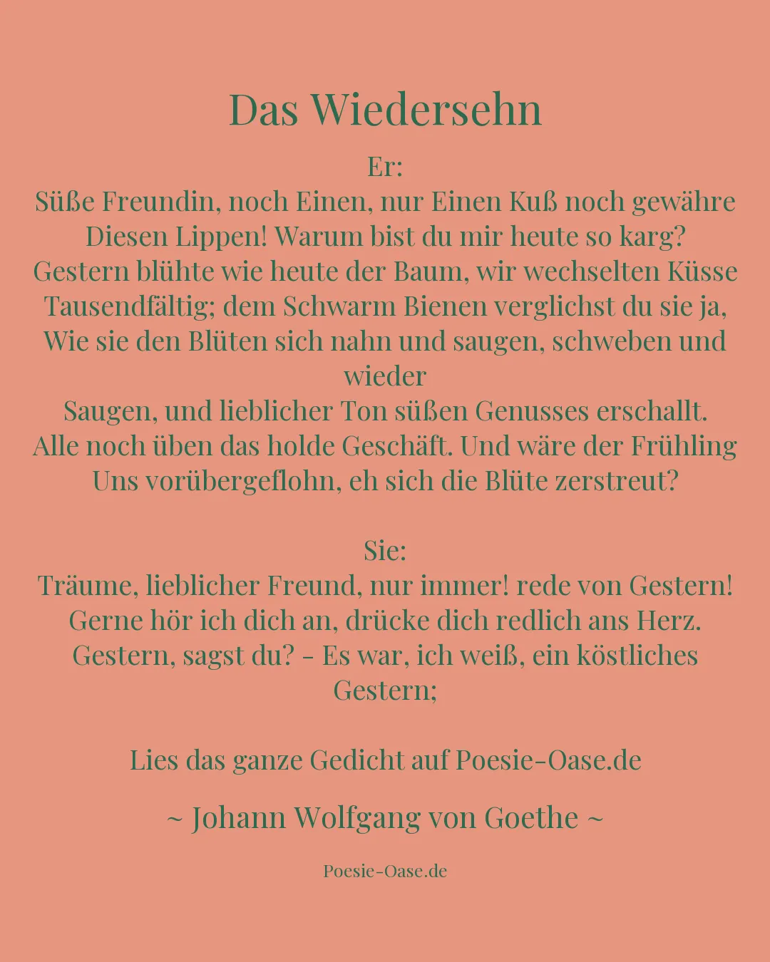 Illustration zu Das Wiedersehn
