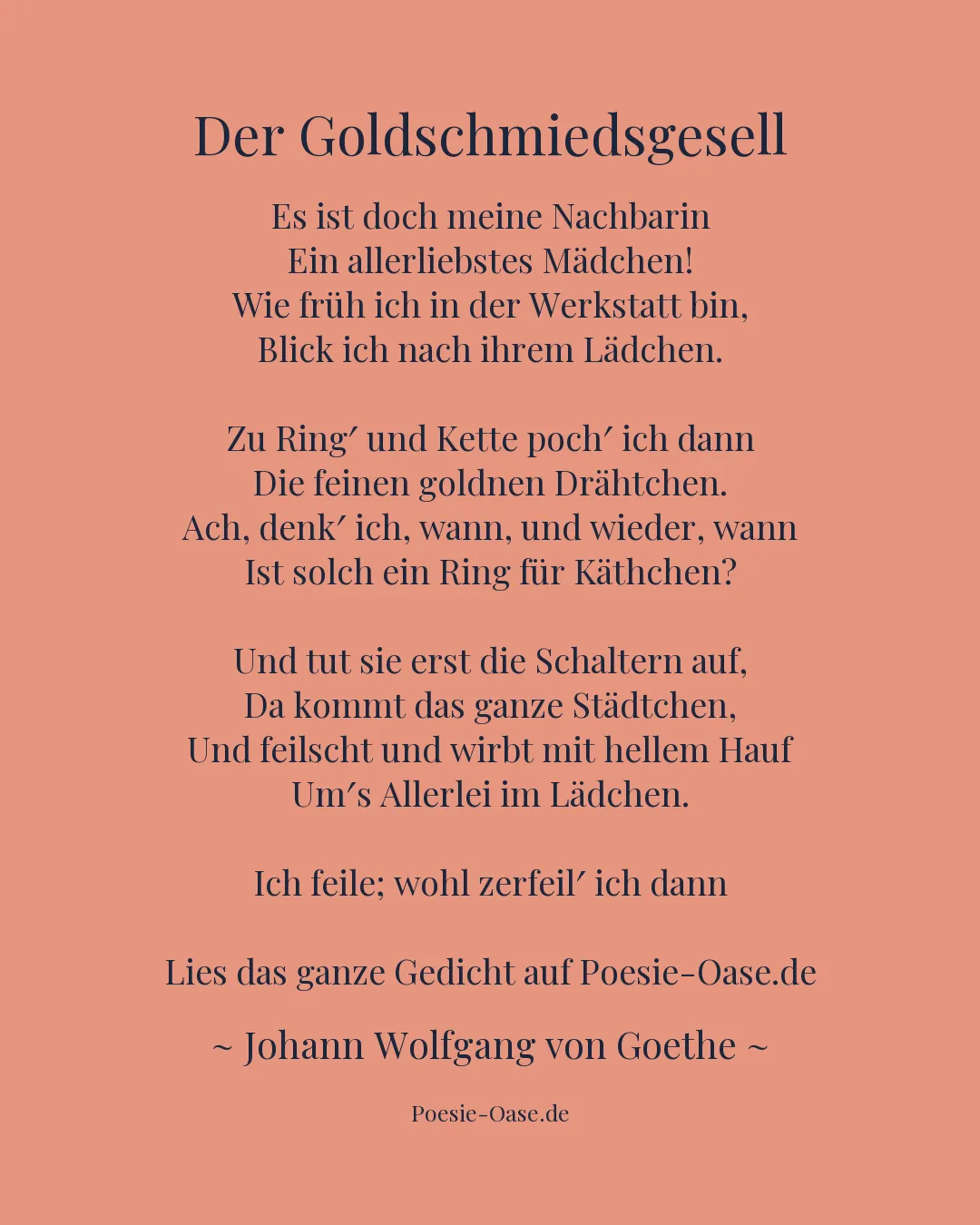 Illustration zu Der Goldschmiedsgesell