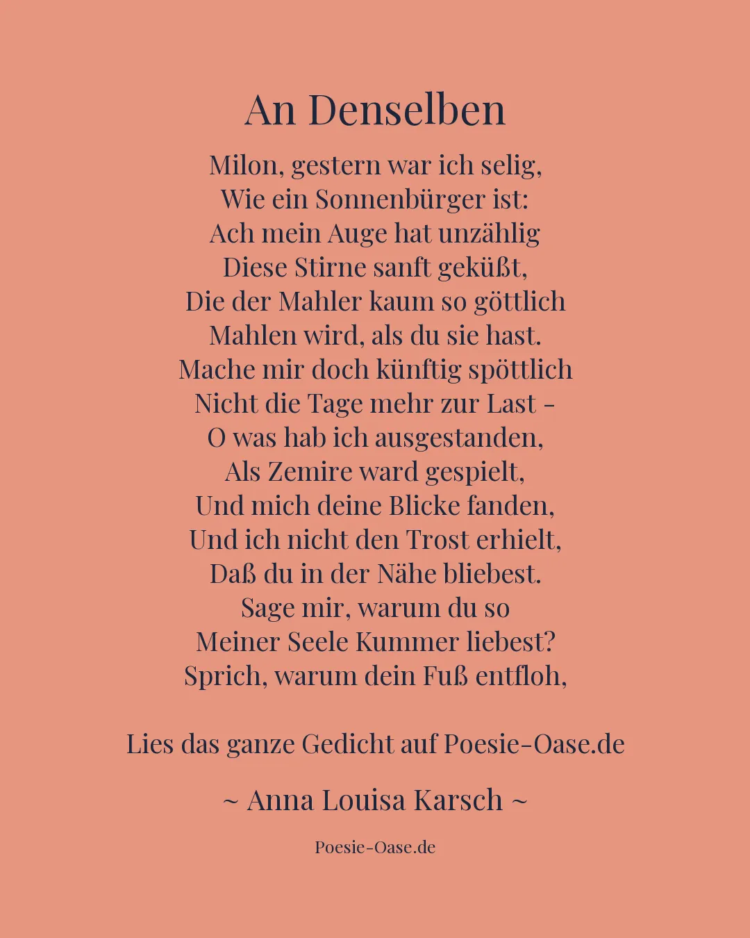 Illustration zu An Denselben