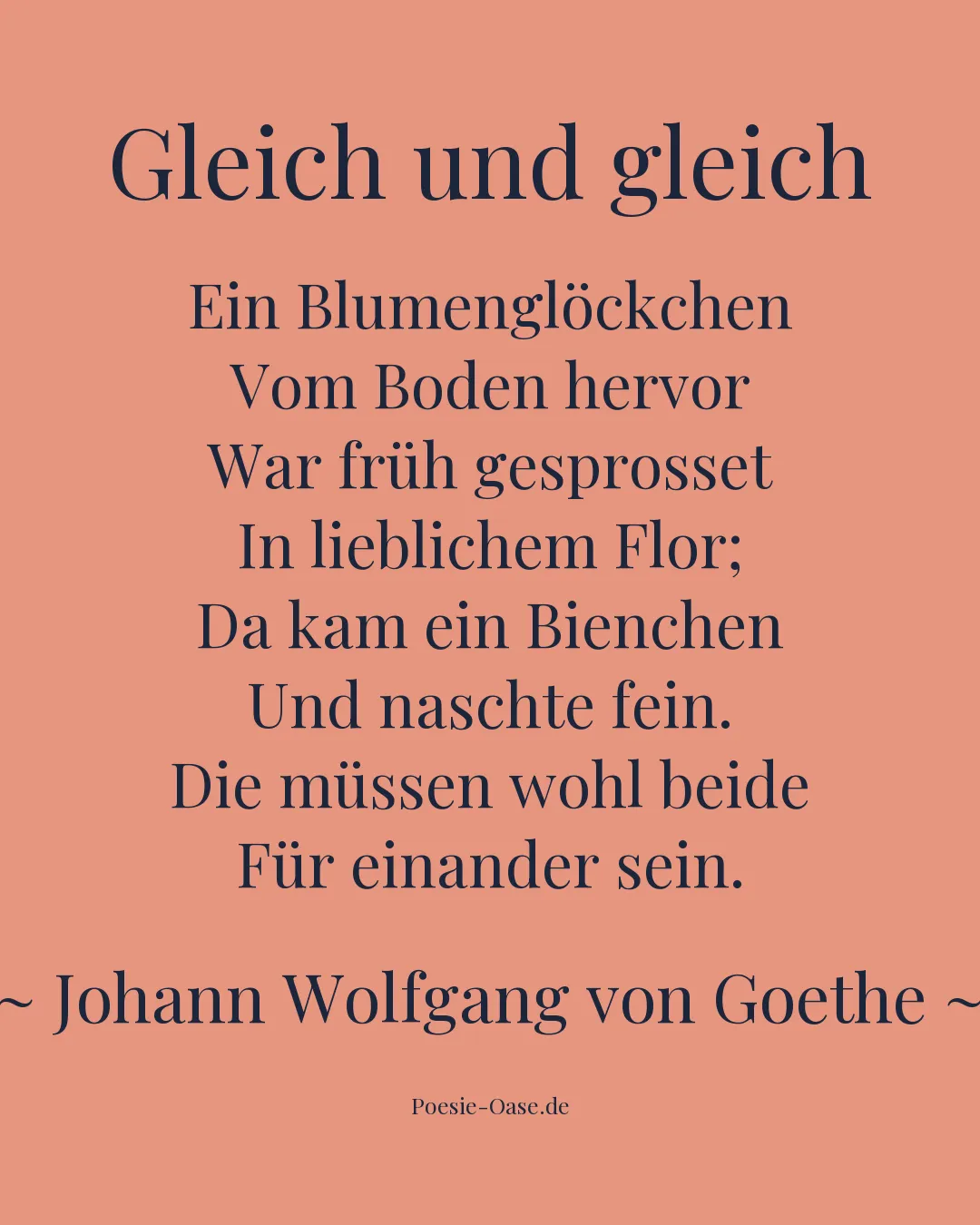 Illustration zu Gleich und gleich