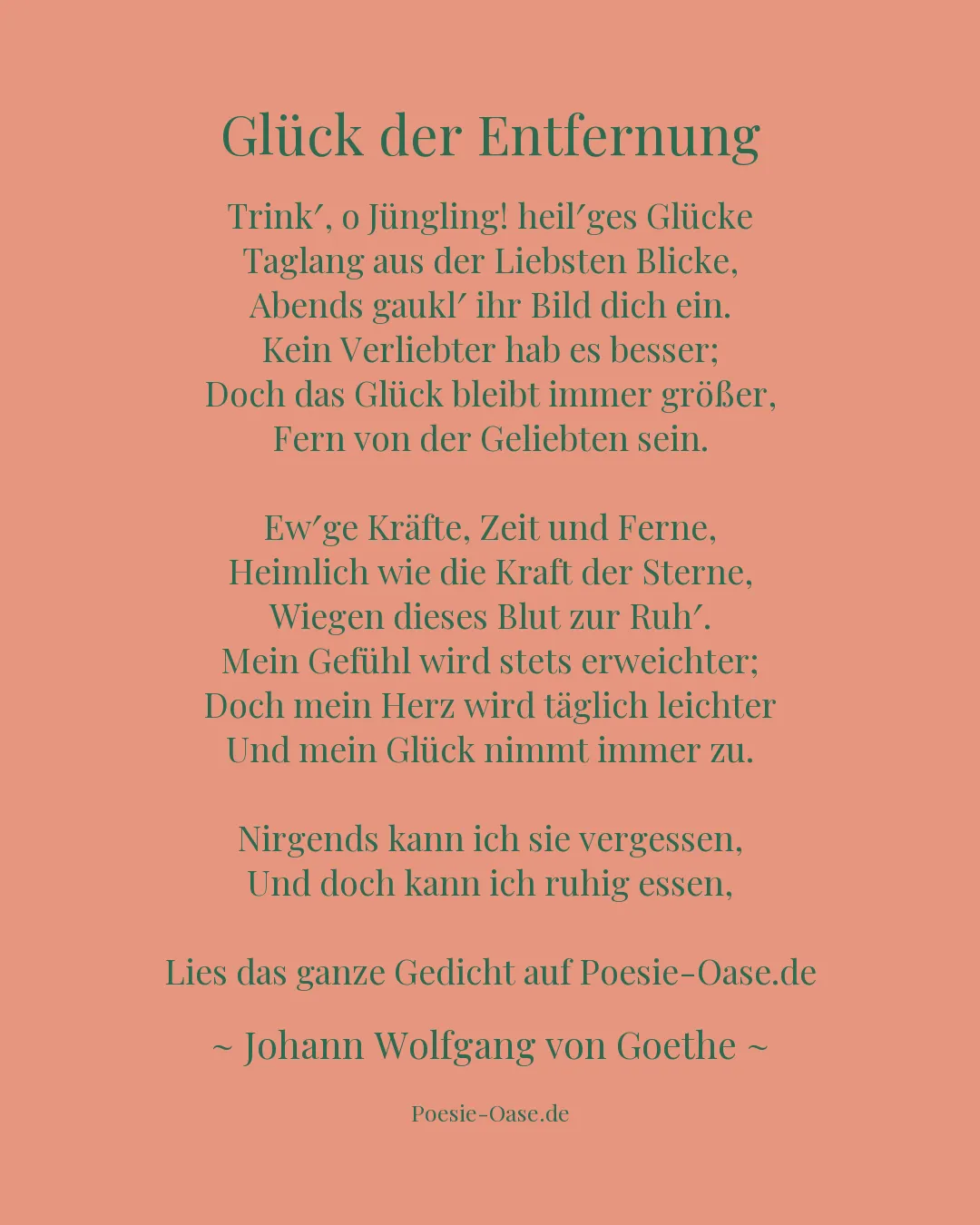 Illustration zu Glück der Entfernung
